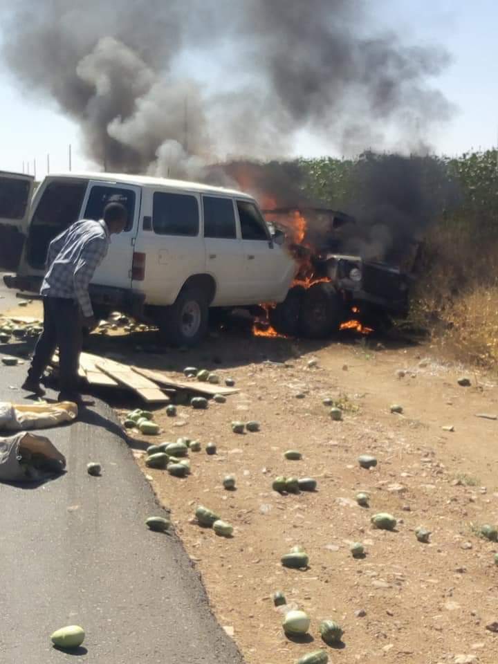 مصرع ثلاثة أشخاص في حادث مروري بطريق الفاشر زمزم