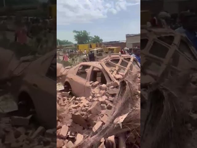 قتلى وجرحى في غارة جوية للجيش على مدينة نيالا «فيديو»