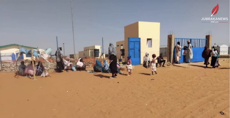 معسكر تولوم يستقبل دفعات جديدة من نازحي شمال دارفور