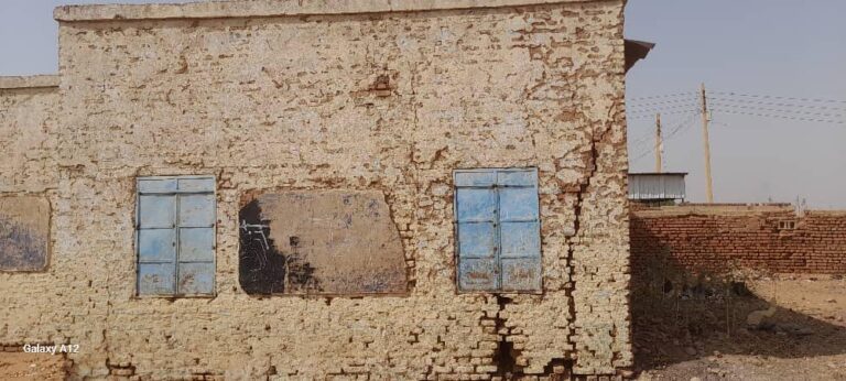 جالة النزوح في بورتسودان