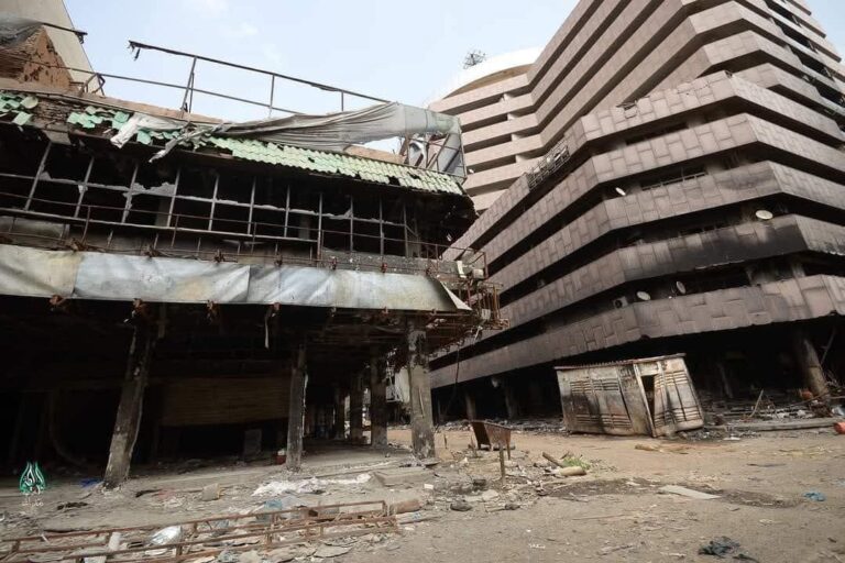 بنك الجزيرة السوداني الأردني- أركويت، القطعة 86. المصدر: إبراهيم نقد الله، منصة اكس. 2024.