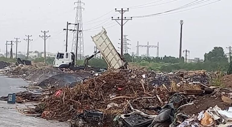 سكان بري يرفضون تحويل ميدان معرض الخرطوم الدولي لمكب نفايات