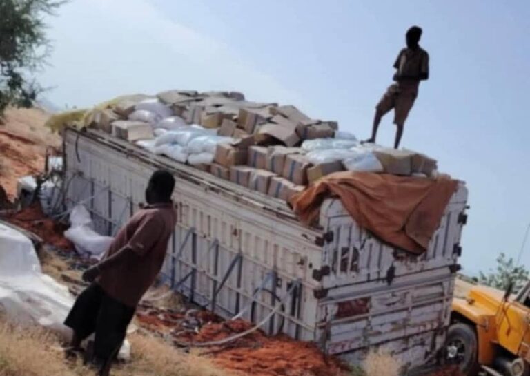 وصول 440 طناً من المساعدات الغذائية إلى المالحة بشمال دارفور