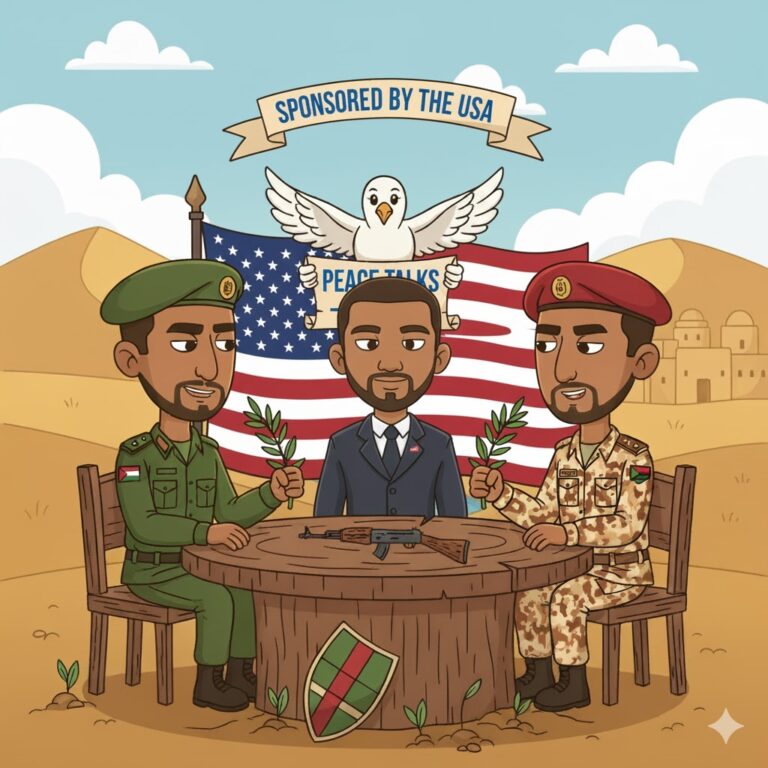 نفي مجلس السيادة يثير الجدل: هل بدأت فعلاً مفاوضات الهدنة بين الجيش والدعم السريع في واشنطن؟