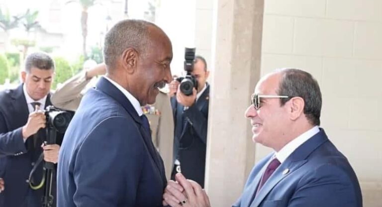 البرهان والسيسي