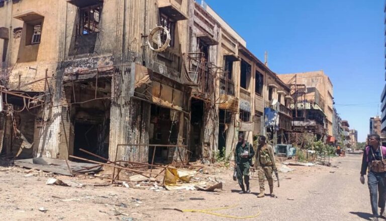 الخرطوم كما بدت في 2025 المصدر: AFP